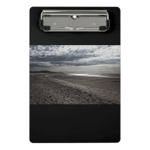 Wolkenstrand an der Nordsee Mini Klemmbrett
