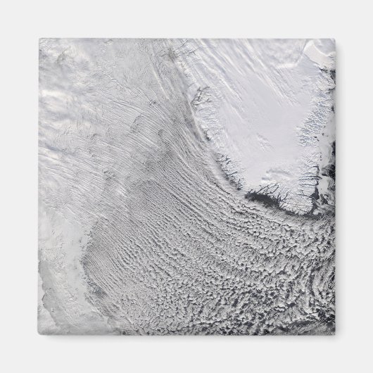 Wolkenstrassen im Labrador-Meer Magnet (Vorne)