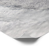 Wolkenstrassen im Labrador-Meer Poster (Ecke)