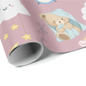Wolkentraumlandschaft geschenkpapier (Rolleneckpunkt)
