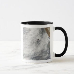 Wolkenturbulenzen und -ruhm vor Guadalupe-Insel Tasse