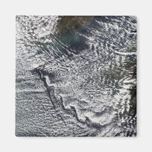 Wolkenturbulenzen vor Cheju tun, Südkorea 2 Magnet