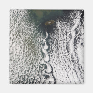 Wolkenturbulenzen vor Cheju tun, Südkorea Magnet