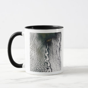 Wolkenturbulenzen vor Cheju tun, Südkorea Tasse