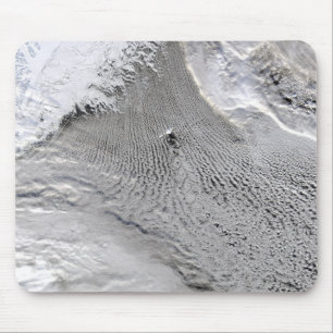 Wolkenturbulenzen vor Insel Jan.s Mayen Mousepad