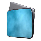 Wolkenuntergrundschmutztextur Laptopschutzhülle (Vorderseite Links)