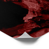 Wolkenverzerrungen 3 poster (Ecke)