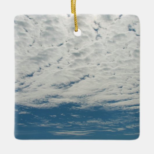 Wolkenverzierung Keramikornament (Vorderseite)