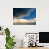 Wolkenvorhang Poster (Heimbüro)