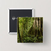 Wolkenwald, Bosque de Paz, Costa Rica Button (Vorne & Hinten)