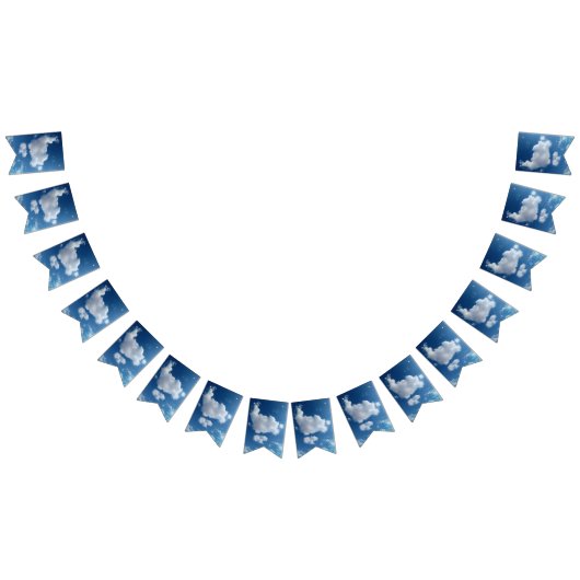 Wolkenwolke Wimpelkette (Alle)