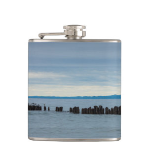 wolkig in der Whitefish Bay Flachmann