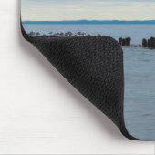 wolkig in der Whitefish Bay Mousepad (Ecke)