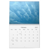wolkige Tage Kalender (Feb 2027)