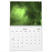 wolkige Tage Kalender (Mär 2026)