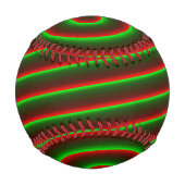 Woll, das Rot zu ändern? Blinkende grüne Spirale. Baseball (Rückseite)