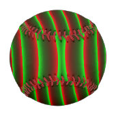 Woll, das Rot zu ändern? Blinkende grüne Spirale. Baseball (Vorderseite)