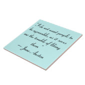 Woll den Leuten nicht, dass Jane Austen zustimmt Fliese (Seite)