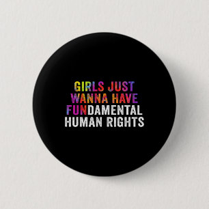 Woll einfach, Grundrechte-Feminis zu haben Button
