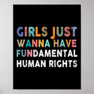 Woll einfach, Grundrechte-Feminis zu haben Poster