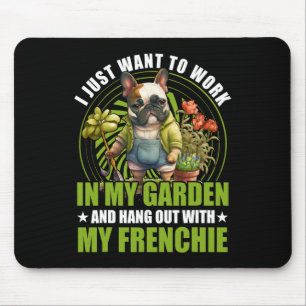 Woll einfach, in meinem Garten zu arbeiten und mit Mousepad