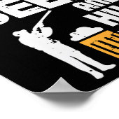 Woll einfach, um die Funny Hirsch Jäger Vater Gr Poster (Ecke)