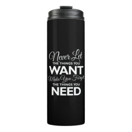 Woll gegen Bedarf Thermosbecher