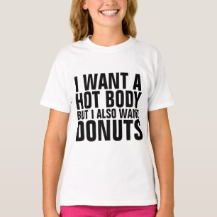 WOLL HOT BODY WOLL DONUTS Kids Teenager Mädchen T T-Shirt