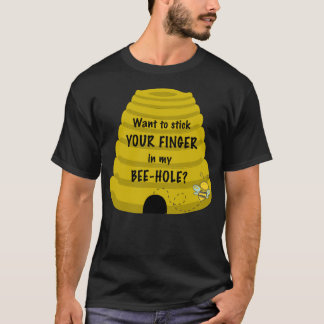 Woll, in meiner Bee-Hole-Premium-Karte den Finger T-Shirt