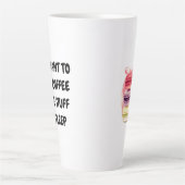 Woll, KAFFEE ZU TRINKEN UND KAFFEE ZU SCHAFFEN. Milchtasse (Vorderseite)