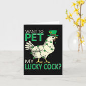 Woll, mein glückliches Funny Funny St Patricks Day Karte (Gelbe Blume)