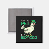 Woll, mein glückliches Funny Funny St Patricks Day Magnet (Vorderseite/Rückseite)
