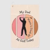 Woll, meine Punktzahl beim Golfhandtuch zu brechen (Vorderseite)