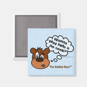 Woll, mit mir zu spielen? magnet (Vorderseite/Rückseite)