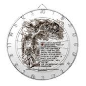 Woll nicht, unter den Müttern zu gehen Alice Chesh Dartscheibe (vorne)