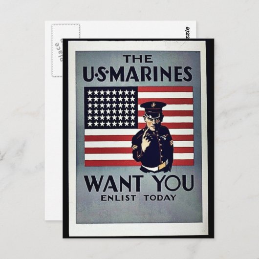 Woll Postkarte (Vorne/Hinten)