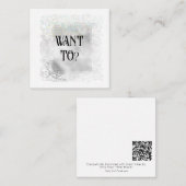 *~* WOLL zu AP63 Relationship Flat Note Card Mitteilungskarte (Vorne/Hinten)