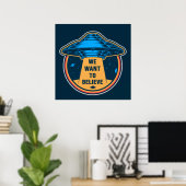 Woll zu glauben poster (Heimbüro)