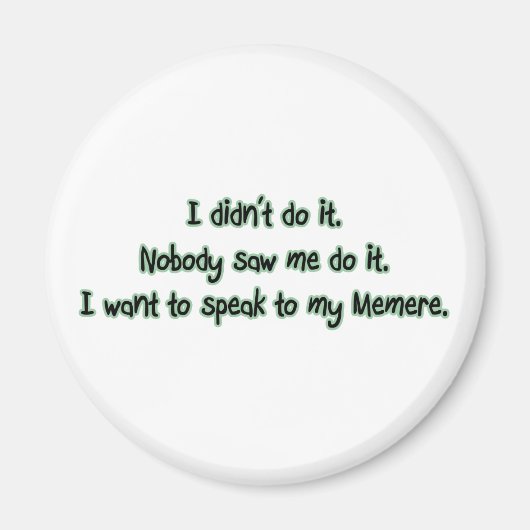 Woll zu Memere Magnet (Vorne)