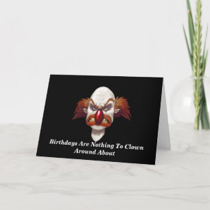 Woll zum Clown? - Designer Birthday Card Karte