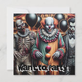Woll zum Party? Clown, Vampire und Zombie Hallowee (Vorderseite)