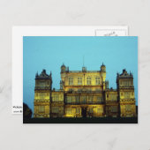 Wollaton Hall, Nottingham, England, Großbritannien Postkarte (Vorne/Hinten)