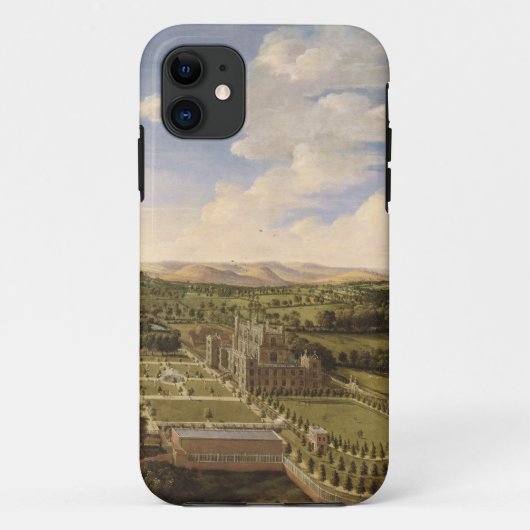Wollaton Hall und Park, Nottingham, 1697 (Öl auf c Case-Mate iPhone Hülle (Rückseite)