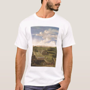 Wollaton Hall und Park, Nottingham, 1697 (Öl auf T-Shirt