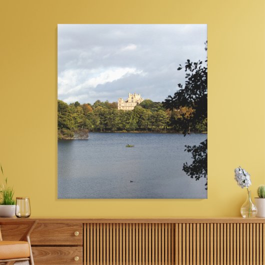 Wollaton Park Lake View Leinwanddruck (Insitu (Wohnzimmer))