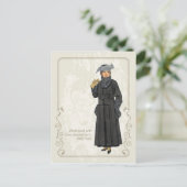 Wollbekleidung Postkarte (Stehend Vorderseite)