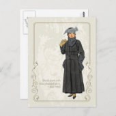 Wollbekleidung Postkarte (Vorne/Hinten)