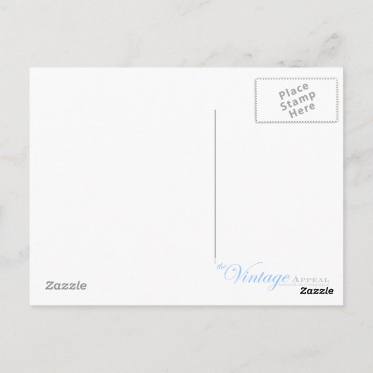 Wollbekleidung Postkarte (Rückseite)