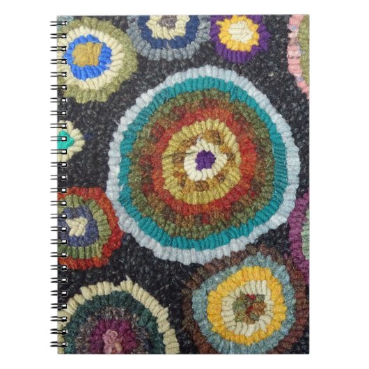 Wolldecke, die Zeitschrift hakt Notizblock (Vorderseite)