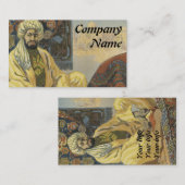 Wolldecke-Visitenkarten - Kunst Nouveau Visitenkarte (Vorne/Hinten)